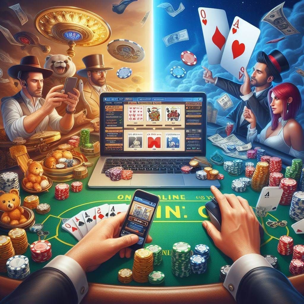 Mobile casino lobby